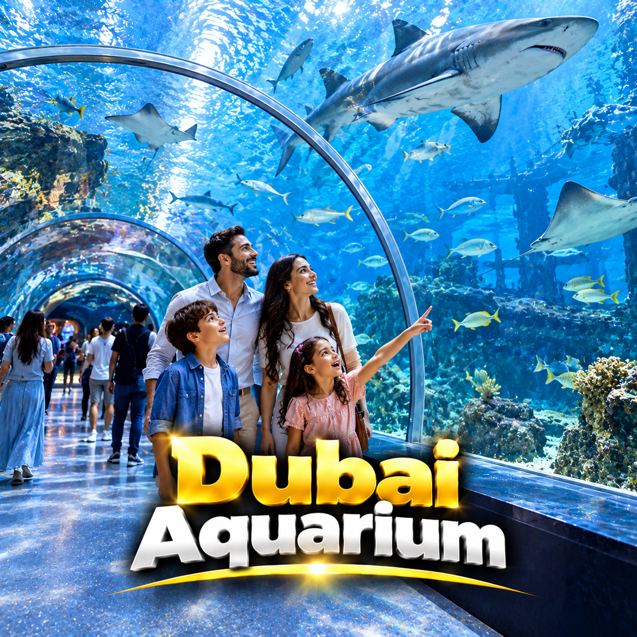 Dubai Aquarium – Outside View